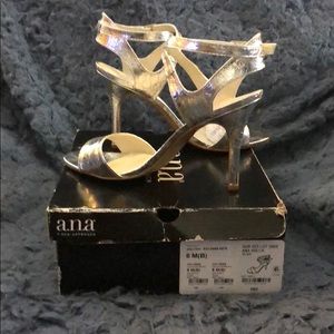 A.n.a silver sandal